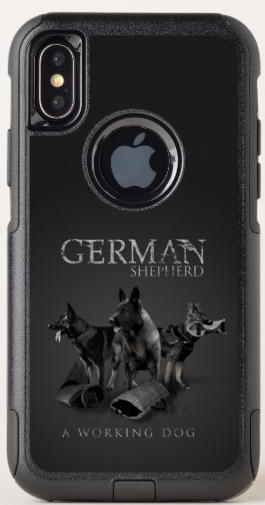 german shepherd dog iphone case