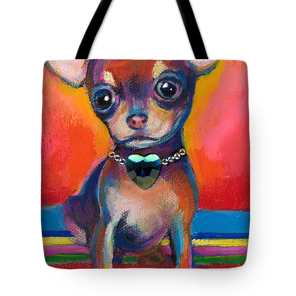 Chihuahua Tote bag by Svetlana Novikova