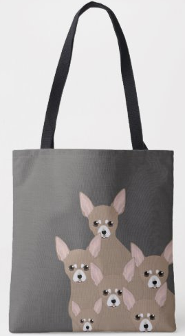 Chihuahua tote bag