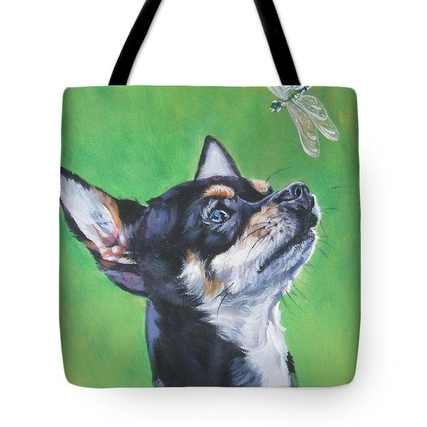 Chihuahua Tote bag by Lee Ann Shepard